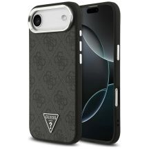 Etui Guess 4G Triangle Logo MagSafe na iPhone 17 Air - czarne