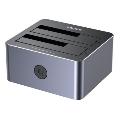 7. UNITEK STACJA KLONUJĄCA DYSKI 2X SATA 2,5"/3,5" USB 5GBPS
