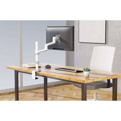 10. Neomounts DS60-425WH1 uchwyt / stojak do monitorów 68,6 cm (27") Biurko Biały