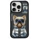 Etui Nimmy Cool&Cute 2.0 Dog na iPhone 16 Pro Max  - czarny