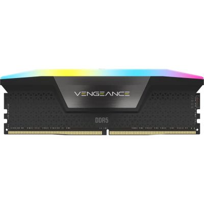 3. Moduł pamięci Corsair Vengeance RGB CMH64GX5M2B6400C32 64 GB 2 x 32 GB DDR5 6400 MHz