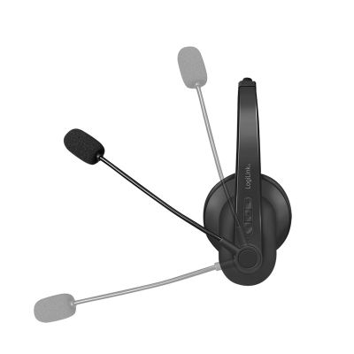 4. LogiLink BT0060 słuchawki/zestaw słuchawkowy Bezprzewodowy Opaska na głowę Biuro/centrum telefoniczne Bluetooth Czarny