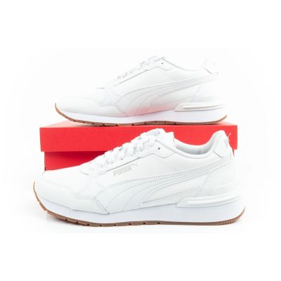 19. Puma ST Runner v4  buty sportowe sneakersy męskie białe skóra modne