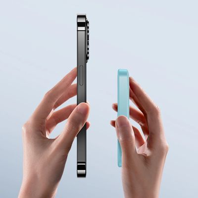 14. Mini powerbank Baseus 5000mAh 20W + kabel USB-C (20V/3A) - niebieski