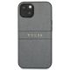 3. Etui Guess Saffiano Strap na iPhone 13 mini - szare