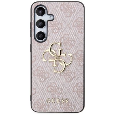 3. Etui Guess 4G Big Metal Logo na Samsung Galaxy S24 - różowe
