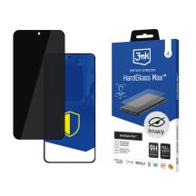 Szkło prywatyzujące 3mk HardGlass Max Privacy Black na Samsung Galaxy S25 Edge