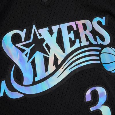 3. Koszulka Mitchell & Ness NBA Philadelphia 76ers Allen Iverson Swingman - SMJYLF19035-P76BLCK00AIV