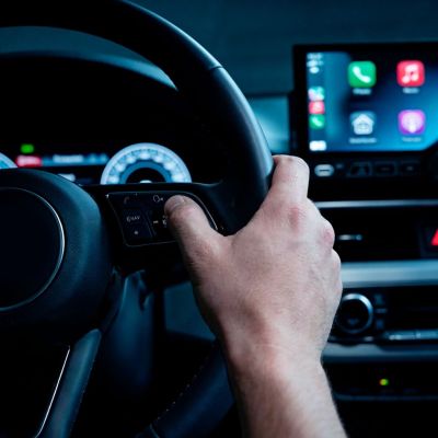 8. KRUGER&MATZ RADIO SAMOCHODOWE KM2017 CARPLAY/ANDROIDAUTO 1DIN