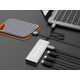 6. Conceptronic HUBBIES16G huby i koncentratory USB 3.2 Gen 2 (3.1 Gen 2) Type-C 10000 Mbit/s Szary