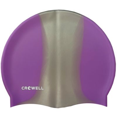 3. Czepek pływacki silikonowy Crowell Multi Flame kol.15