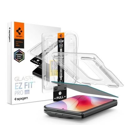 Szkło hartowane Spigen Glas.tR EZ Fit Pro HD AC prywatyzujące na iPhone Duo
