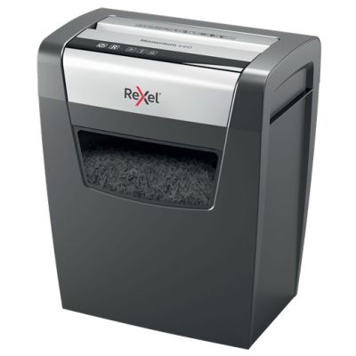 2. Rexel Niszczarka Momentum X410, 10 kartek, 23 l kosz