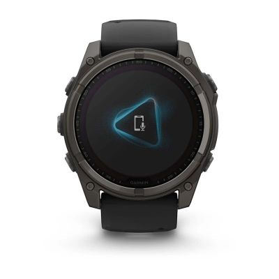 30. Zegarek Garmin Fenix 8 Solar Sapphire Titanium Carbon Grey DLC Black