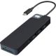 HYPER HD4102BKGL huby i koncentratory USB 3.2 Gen 1 (3.1 Gen 1) Type-C 5000 Mbit/s Czarny