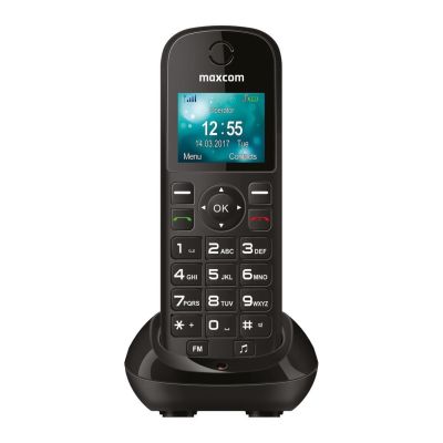 MaxCom Comfort MM35D SE telefon komórkowy 4,5 cm (1.77") 86 g Czarny Telefon dla seniora