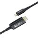 4. Kabel Acefast C1 wideo USB-C / HDMI 4K 60Hz HDR 1.8m - czarny