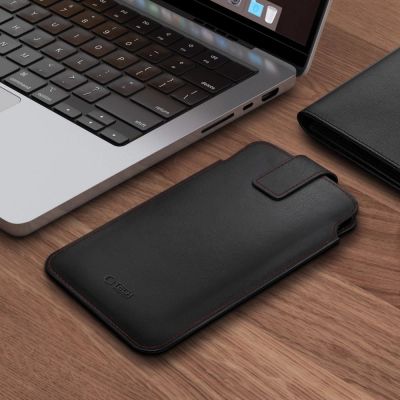 4. Etui Tech-Protect SM65 dla smartfonów 6.0-6.9" - czarno-czerwone