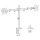 Equip 650167 uchwyt / stojak do monitorów 81,3 cm (32") Biurko Biały