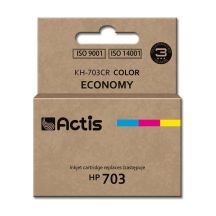 ACTIS KH-703CR Tusz (zamiennik HP 703 CD888AE; Standard; 12 ml; kolor)