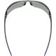 6. Okulary rowerowe UVEX Equate, black/blue matt/mirror blue