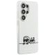 4. Etui Karl Lagerfeld IML Peekaboo Karl&Choupette MagSafe na Samsung Galaxy S26 Ultra - przezroczyste