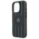 6. Etui Mercedes MB Double Layer Crossed Lines MagSafe na iPhone 16 Pro - czarne