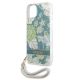 6. Etui Guess Flower Strap na iPhone 13 - zielone