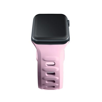 11. Pasek silikonowy 3mk Silicone Watch Strap do Apple Watch 38 / 40 / 41 mm - różowy