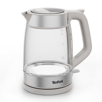 2. Tefal Glass Kettle KI605B30 czajnik elektryczny 1,7 l 2200 W Szary, Srebrny, Przezroczysty