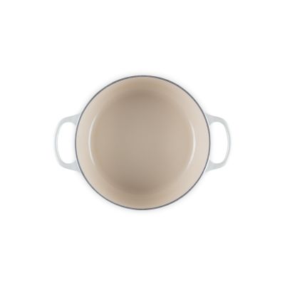 5. Le Creuset 21177247164430 kociołek 4,2 l Biały