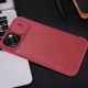 19. Nillkin Qin Leather Pro Case etui iPhone 14 Plus osłona na aparat kabura pokrowiec obudowa z klapką brązowy