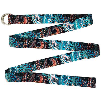 4. PASEK DO ĆWICZEŃ JOGI 183x3.8 CM ETNO ENERO FIT