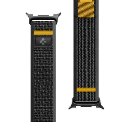 6. Pasek Spigen Athlex Air na Samsung Galaxy Watch 40 / 44 / 46 mm - czarno-żółty