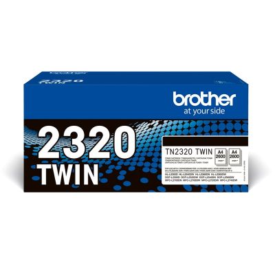 5. Brother TN-2320TWIN kaseta z tonerem 1 szt. Oryginalny Czarny