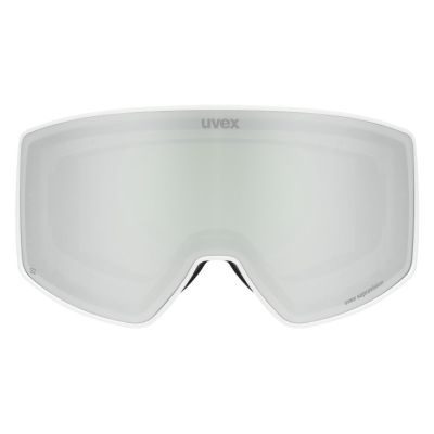 3. Uvex Skibrille scenic FM gogle do sportów zimowych Czarny Mężczyźni Biały Soczewka sferyczna