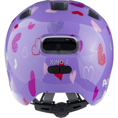 3. Kask rowerowy ALPINA XIMO 2 PURPLE HEARTS GLOSS 49-54