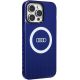 6. Etui Audi IML Big Logo MagSafe na iPhone 14 Pro Max - niebieskie