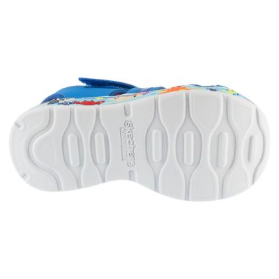 4. Skechers Play Scene Splash 407041N-LTBL Niebieskie 22