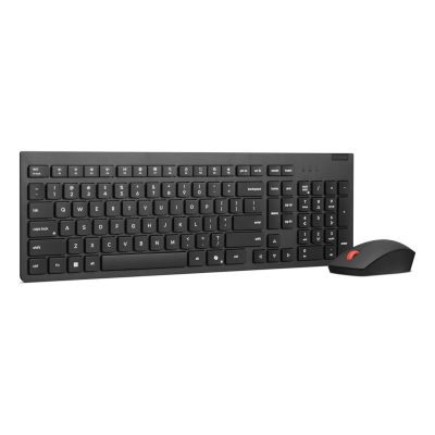 10. Lenovo 4X31R64491 klawiatura Dołączona myszka Biuro RF Wireless Czarny