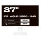 2. Monitor JAPANNEXT 68,5 cm JN-IPS270WQHD75F-C65W-HSP-W HDMI/DP WQHD