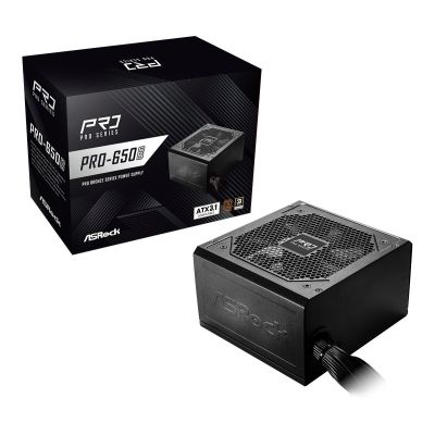 Zasilacz ASRock PRO-650B 650W 80 PLUS Bronze