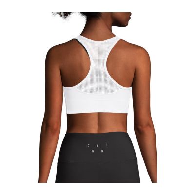 5. Biustonosz sportowy CASALL Iconic Longline Sports Bra biały