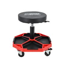 AW Siedzisko warsztatowe regulowane z przegrodami Black Line