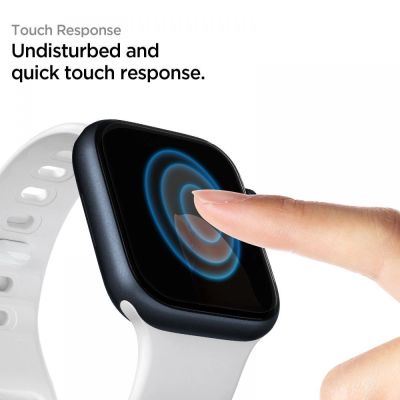 3. Folia ochronna Spigen Neo Flex na Apple Watch 4/5/6/7/8/SE (44/45 mm) - 3 szt.