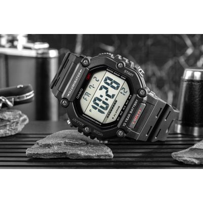 6. Zegarek Męski CASIO AE-1600H-1AVDF + BOX