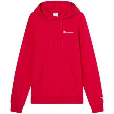 2. Bluza męska Champion Hooded Sweatshirt czerwona 221791 RS067