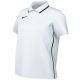 Koszulka damska Nike Dri-Fit Park 26 Polo biała HM7150 100