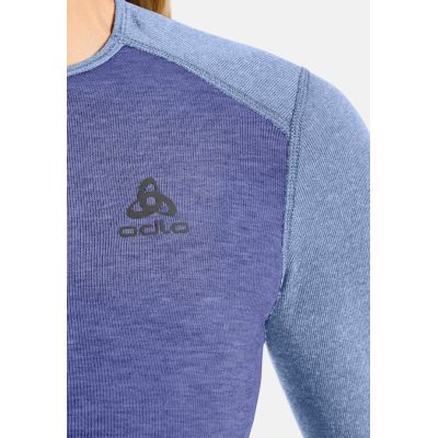 13. Bielizna termoaktywna - zestaw Odlo Set ACTIVE WARM Special Set roz. S Granatowa