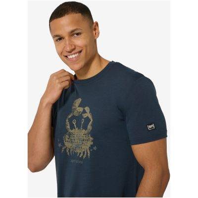 Koszulka męska SUPER.NATURAL M MR CRAB TEE granatowa